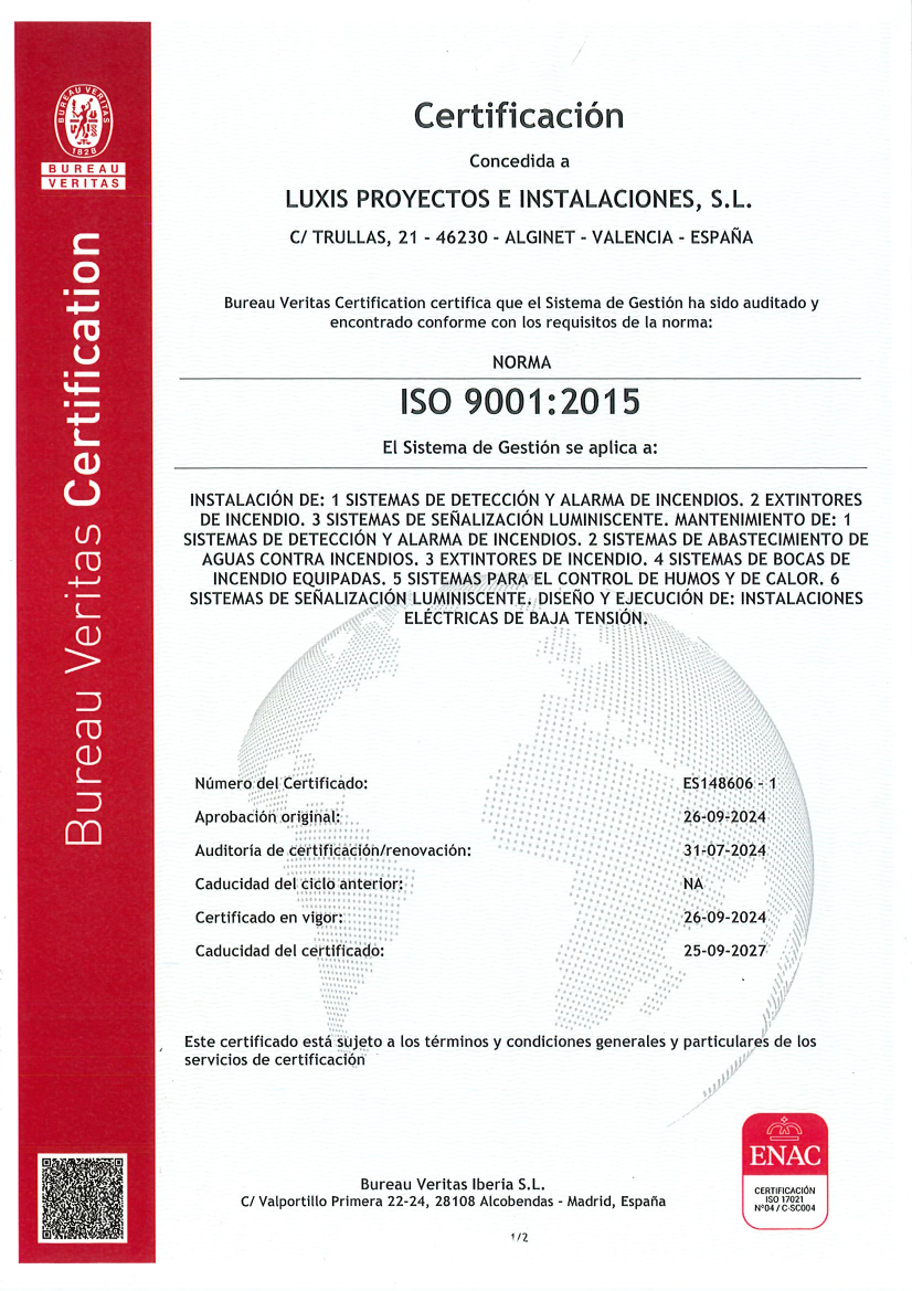 Certificado ISO